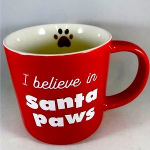 I believe In Santa Paws Coffee/Cocoa Mug 16 oz. NEW By Parker Lane 2 available